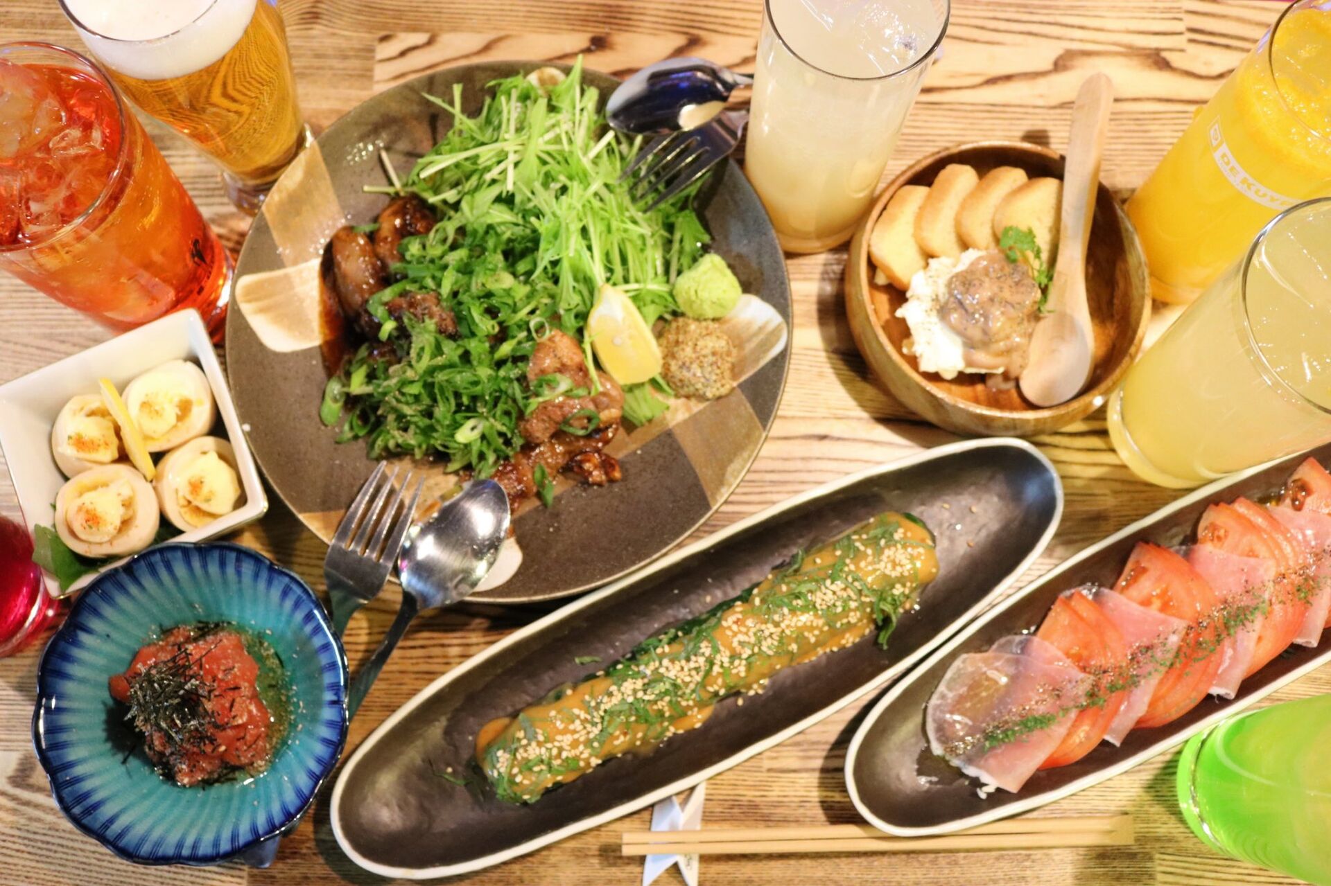 別府市の居酒屋 北浜よくばり屋 かかぼんどで楽しい時間を過ごしませんか